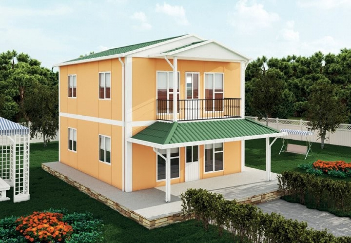 142 m² Çift Katlı Prefabrik Ev VP 721